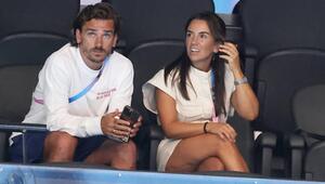Antoine Griezmann und seine Frau Erika Choperena