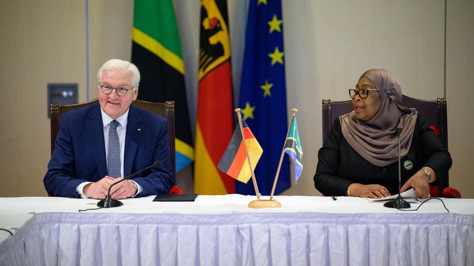 Bundespräsident Steinmeier in Tansania