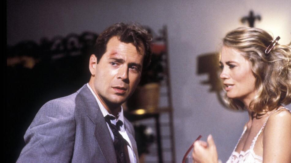 Bruce Willis und Cybill Shepherd