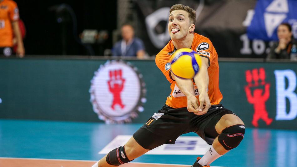 Im Trikot der BR Volleys: Cody Kessel