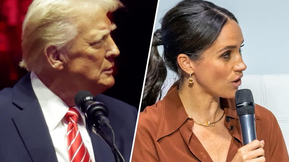 Sie ist schrecklich: Donald Trump zieht über Herzogin Meghan her