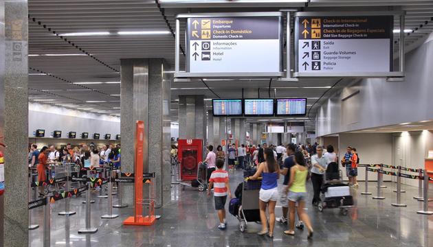 Flughafen Galeão in Rio de Janeiro