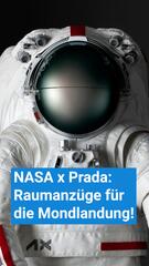 NASA x Prada: Luxus-Raumanzüge für die Mondlandung!