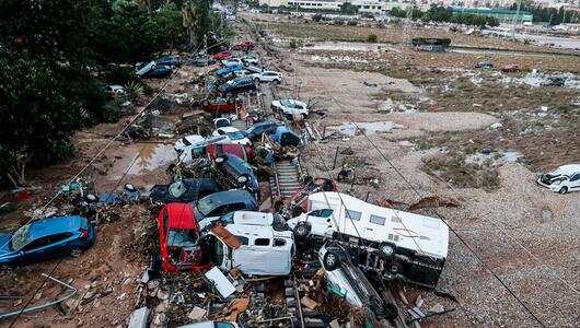 Unwetter in Spanien - Zugverkehr