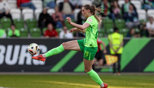Jule Brand wechselt vom VfL Wolfsburg zu Olympique Lyon.