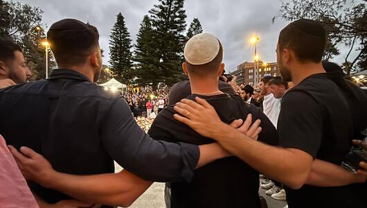 Trauernde nach Terrorangriff