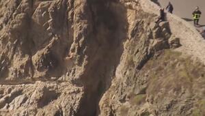 Frau in Bikini klammert sich an Klippe – Feuerwehr in San Francisco muss ausrücken