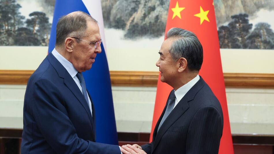 Russlands Außenminister Lawrow in China