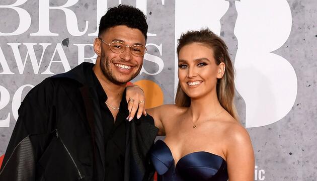 Perrie Edwards und Alex Oxlade-Chamberlain bei den Brit Awards 2019 in London.