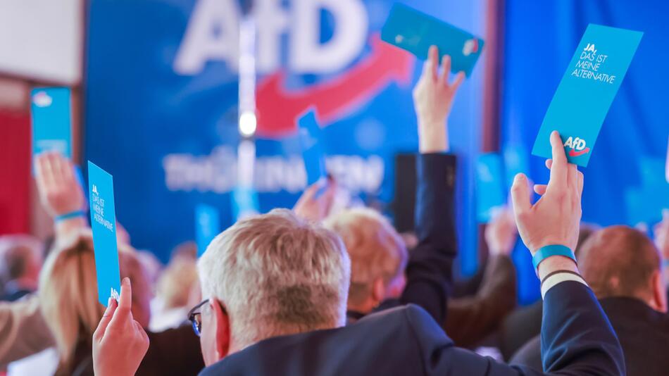 Parteitag AfD-Landesverband Thüringen