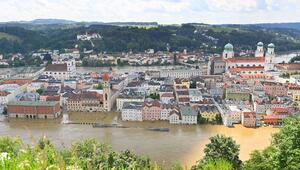 Hochwasser in Passau 