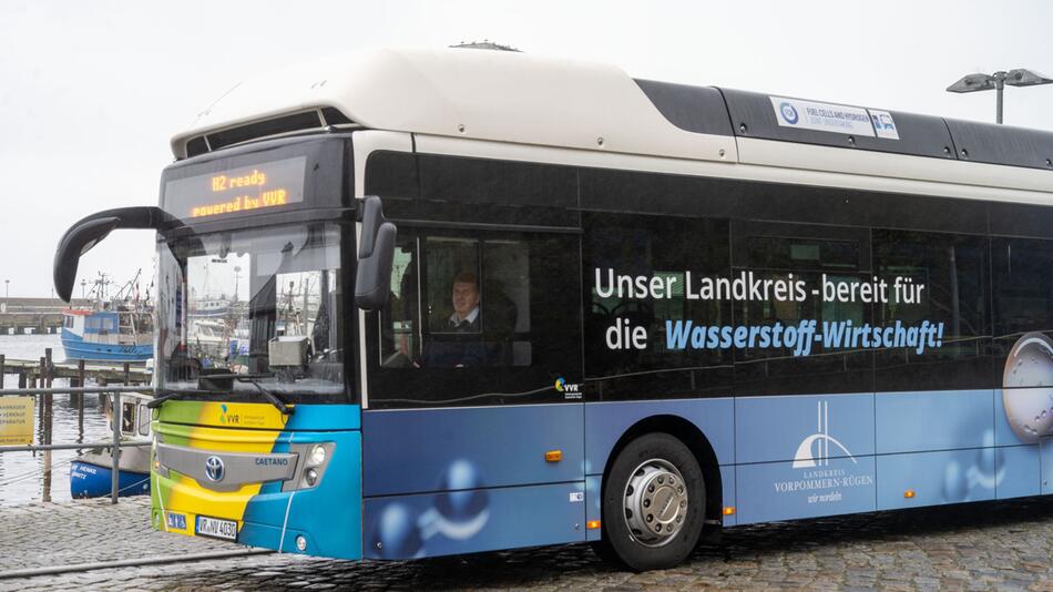 Wasserstoffbusse werden getestet