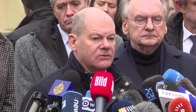 Scholz in Magdeburg: Was für eine furchtbare Tat