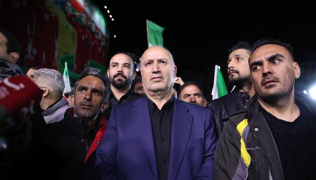 Irans Fußball-Präsident Mehdi Tadsch