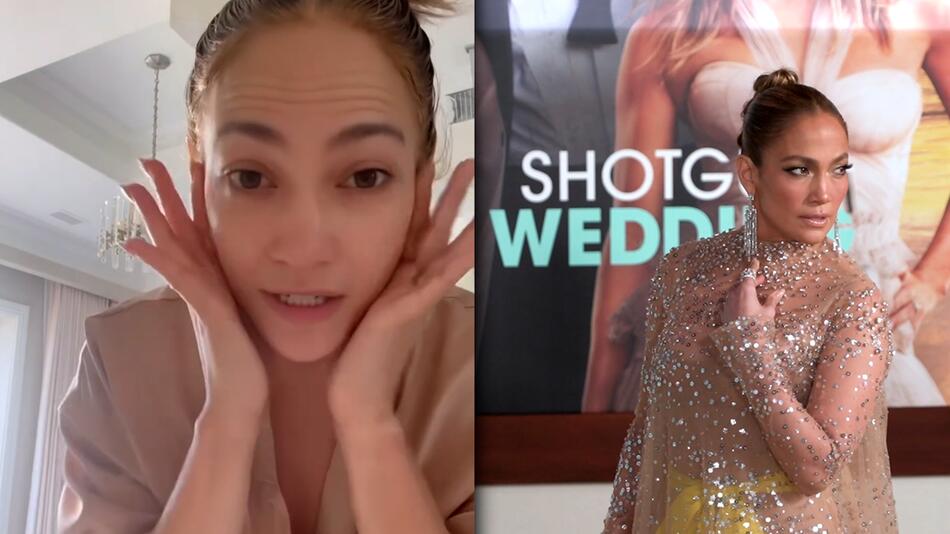 Jugendliches Aussehen mit 54: Popstar J.Lo zeigt ihre Beauty-Routine