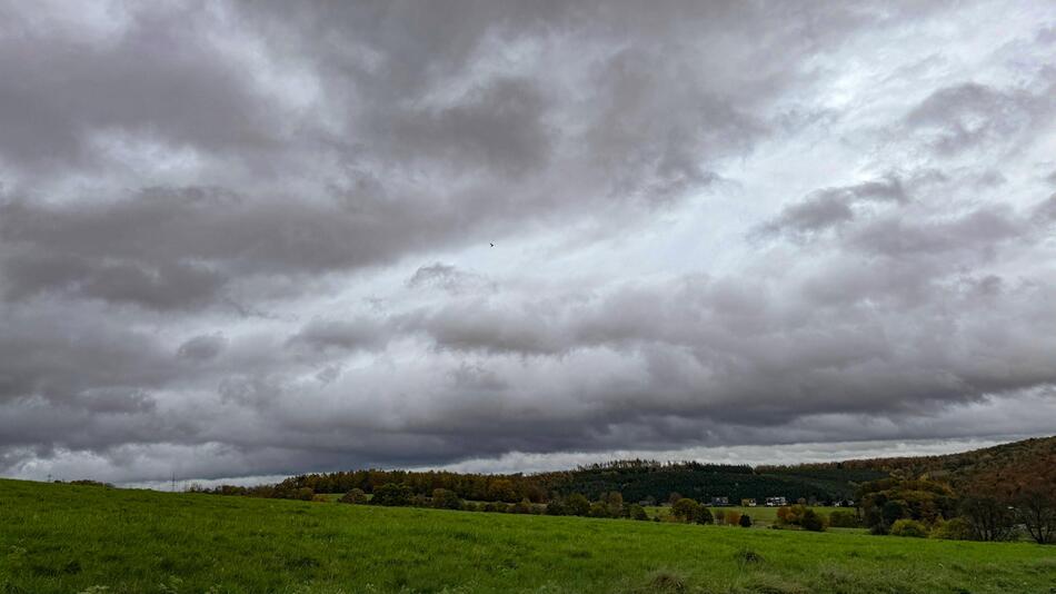 Graue Wolken