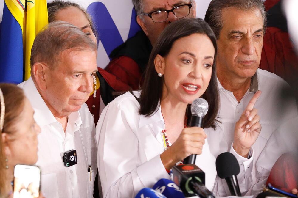 Oppositionsführerin María Corina Machado