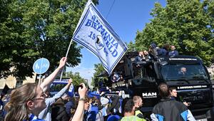 Arminia Bielefeld - VfB Stuttgart - Bielefeld nach dem Finale