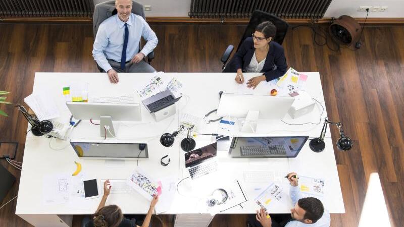 Menschen am Arbeitsplatz