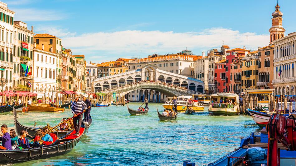 Kanal von Venedig