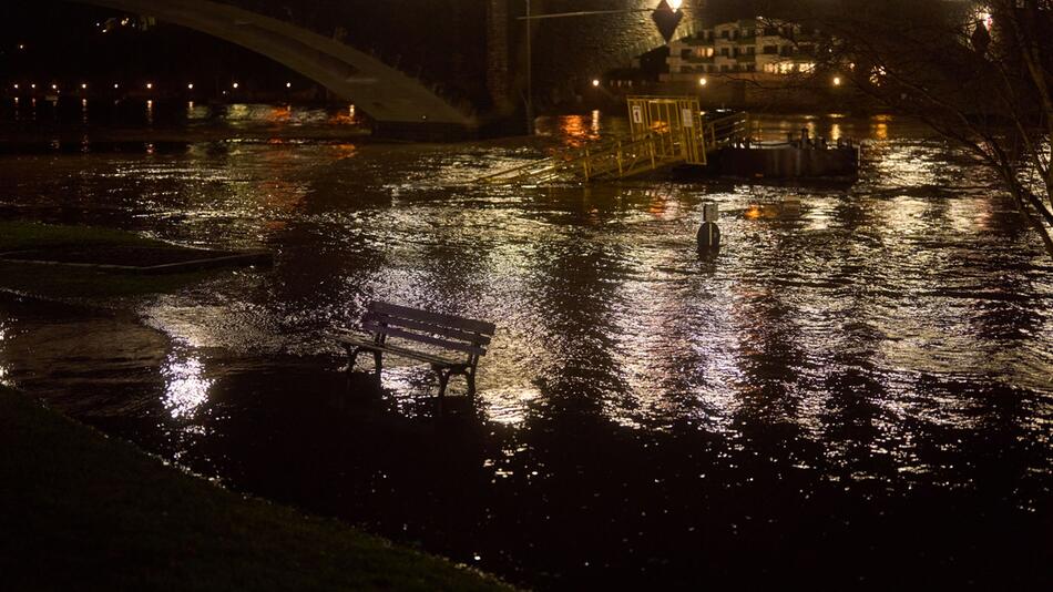 Hochwasserwarnung an der Mosel