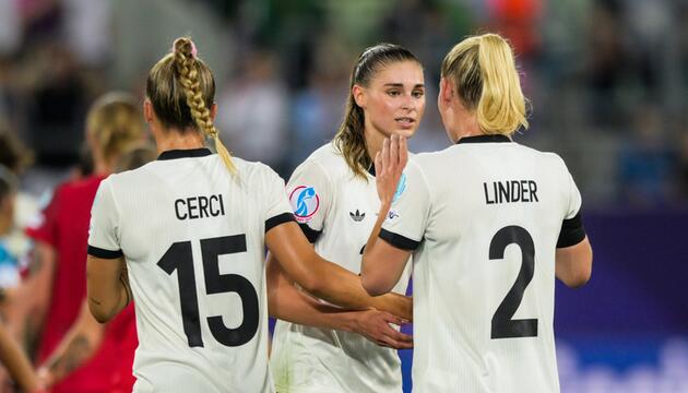 Die DFB-Frauen konnten ihr erstes EM-Spiel gewinnen
