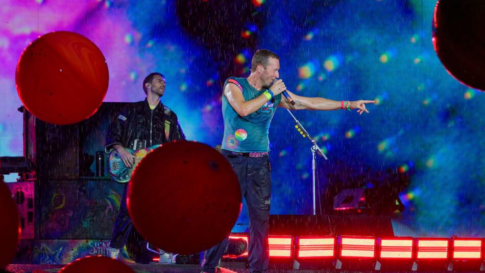 Erstes Deutschland-Konzert der britischen Band Coldplay