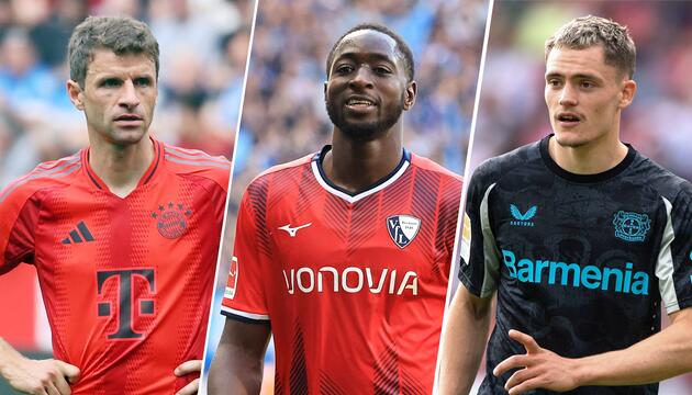 Bildkombo: Thomas Müller/ Ibrahima Sissoko/Florian Wirtz