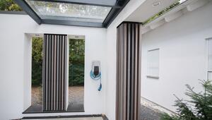 Wallbox in einem Carport