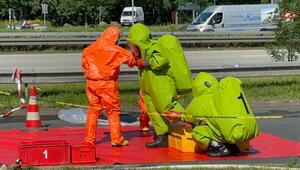 Gefahrgutunfall an A3