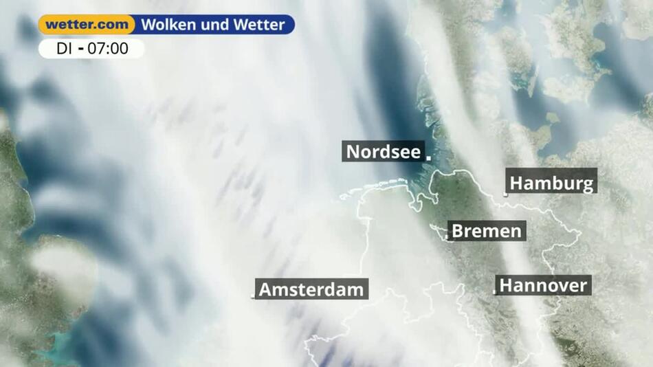 "Nordsee: Dein Wetter für Deine Region!"