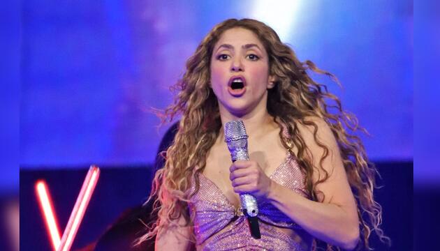 Shakira bei einem ihrer Konzerte.
