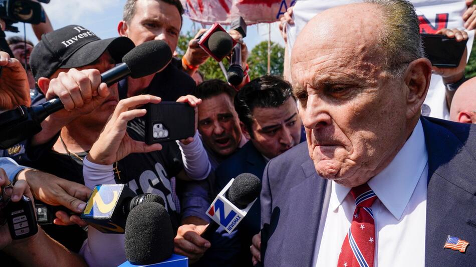 Anklage in Georgia - Trumps ehemaliger Anwalt Giuliani
