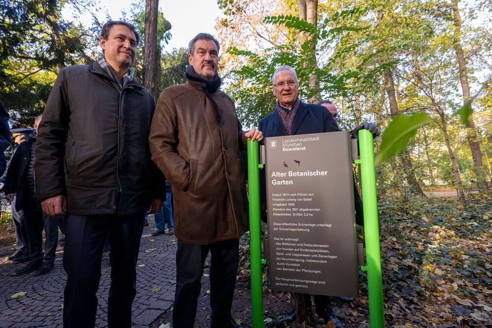 Vorstellung Maßnahmen für mehr Sicherheit im Botanischen Garten