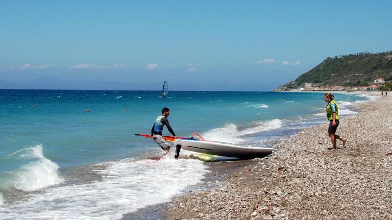 Rhodos lockt Wassersportler