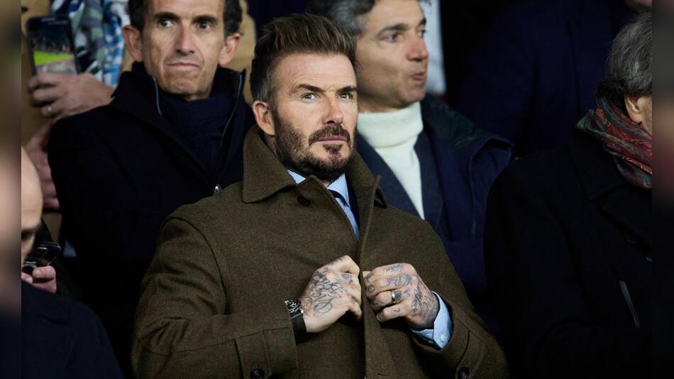 David Beckham ist Miteigentümer des US-Klubs Inter Miami.