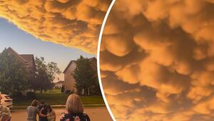 Surreale Szenen über Indianapolis: Anwohnern filmen bizarre Wolken