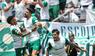 Palmeiras' Supertalent Estêvão und Jose Manuel Lopez jubeln bei der Klub-WM in den USA.