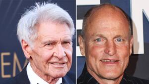 Bei den Actor Awards wird Woody Harrelson der Schauspiellegende Harrison Ford (li.) den Preis ...