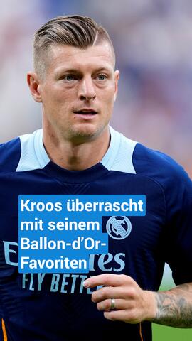 Kroos überrascht mit seinem Ballon-d’Or-Favoriten
