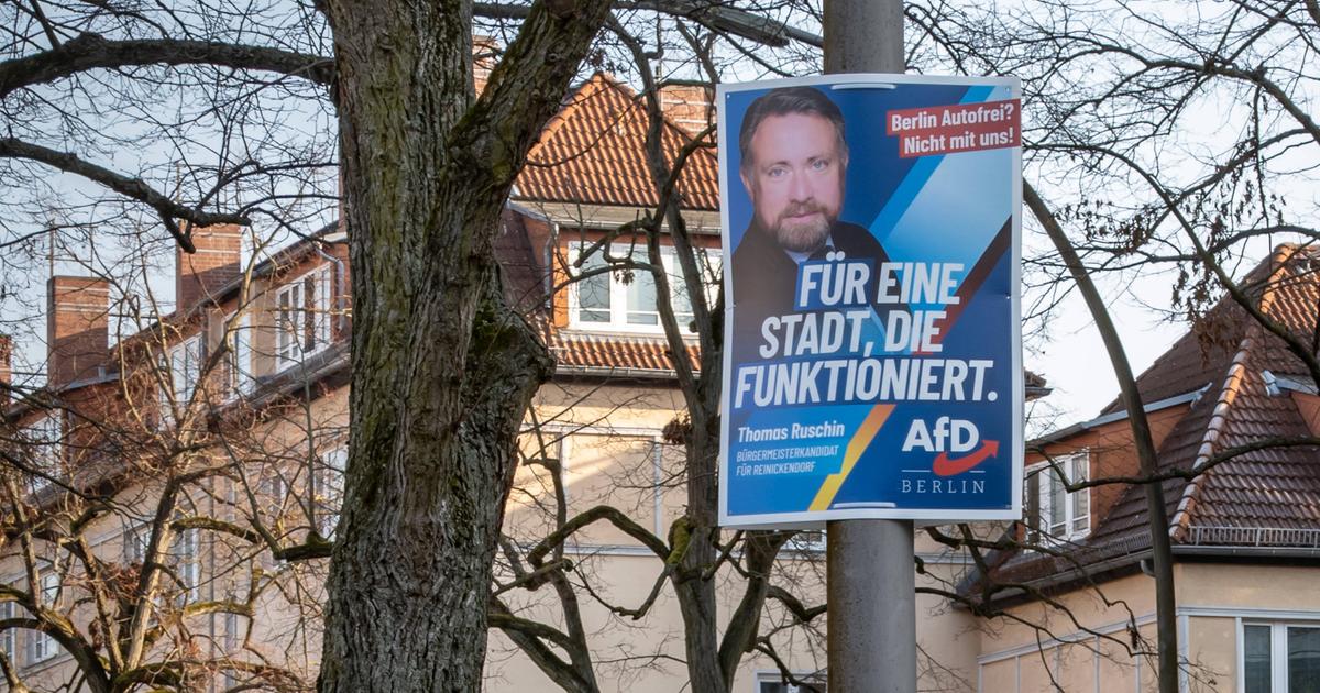 CDU in Berlin-Reinickendorf Plans to Elect AfD Politician as Deputy Mayor