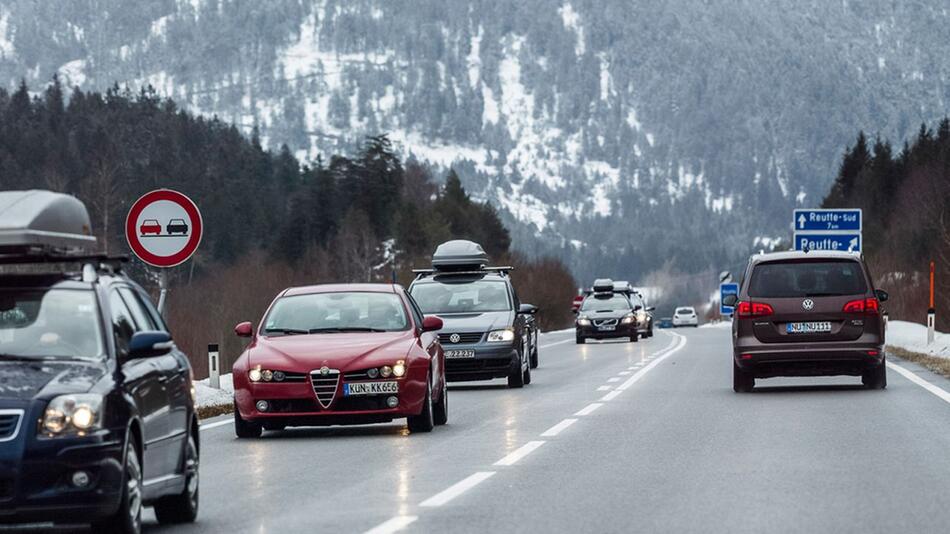 Reisverkehr im Winter