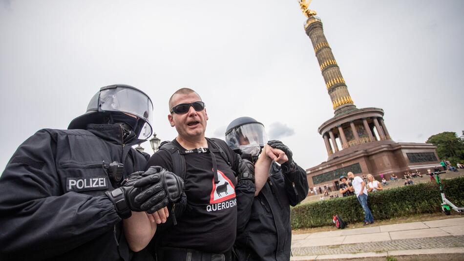 Protest gegen Corona-Maßnahmen Berlin