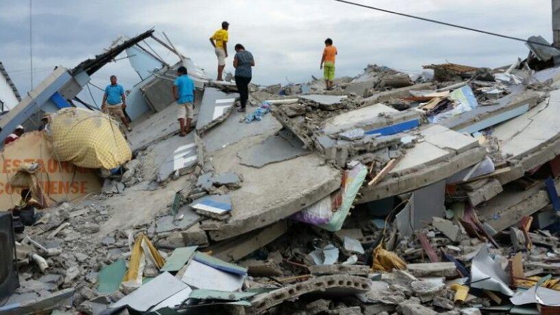 UNICEF, Erdbeben Ecuador