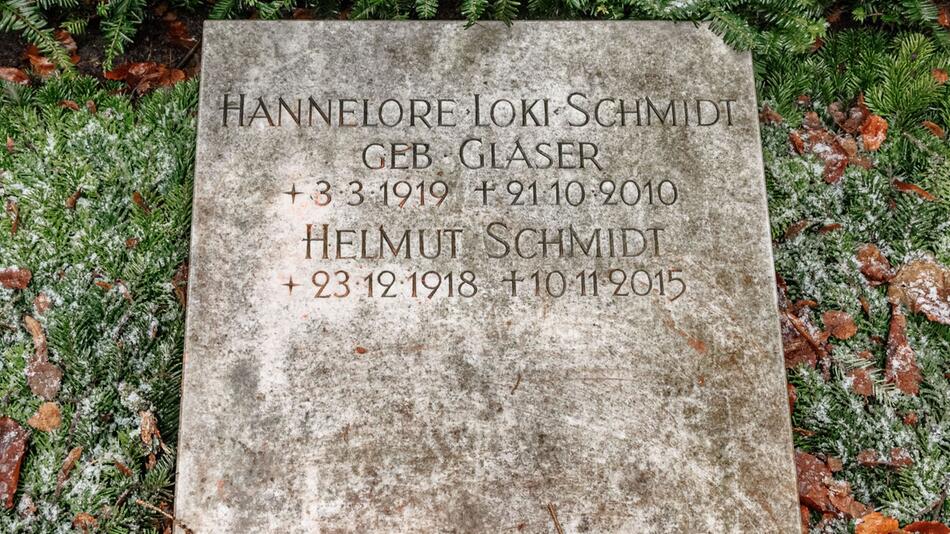 Grab von Helmut Schmidt