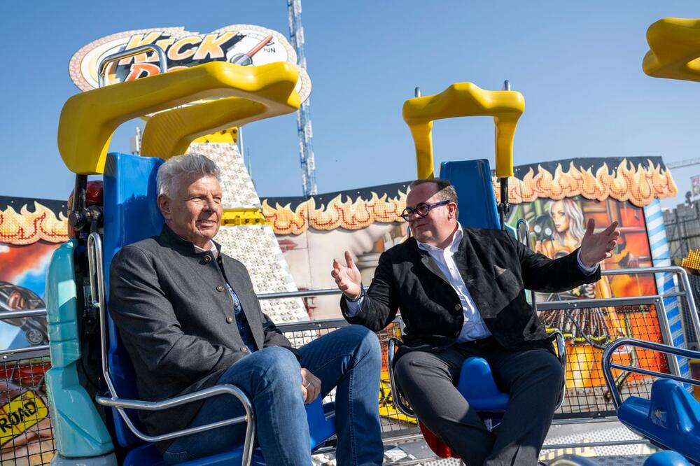 Presserundgang auf dem Oktoberfest