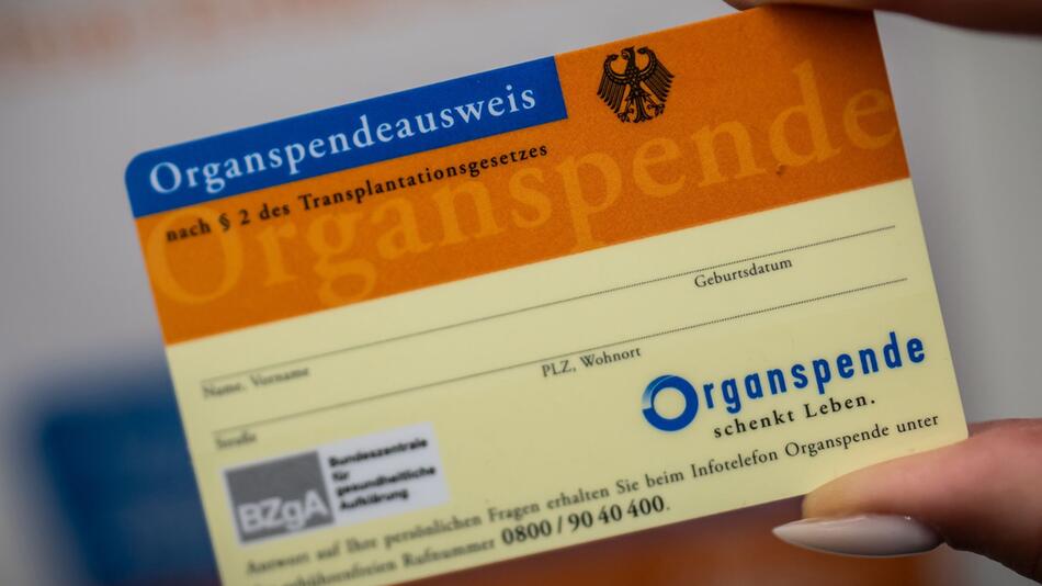 Organspendeausweis