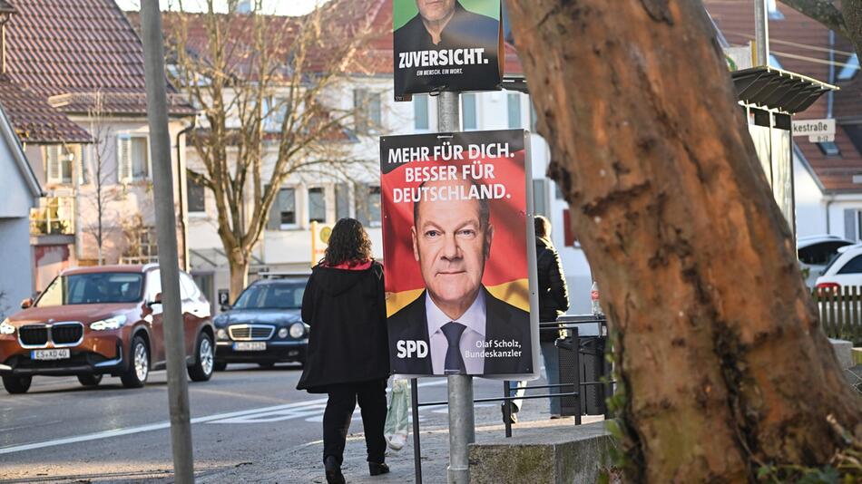 Wahlplakate in Baden-Württemberg