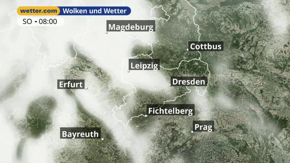 "Sachsen: Dein Wetter für Deine Region!"