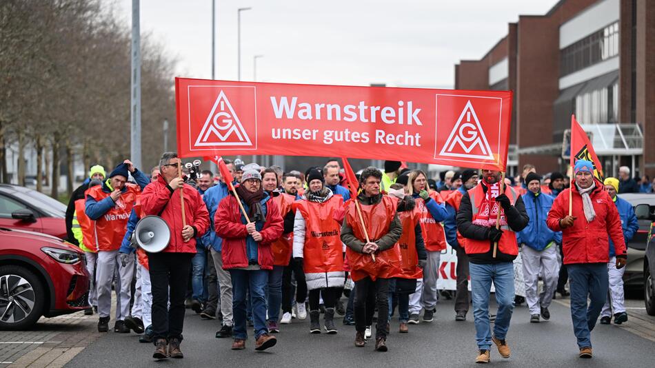 Warnstreik bei Volkswagen